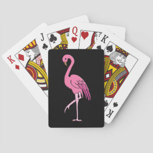 Baralho Flamingo cor-de-rosa bonito