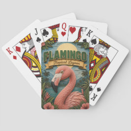 Baralho Flamingo Tropical Lagoon POPCUT