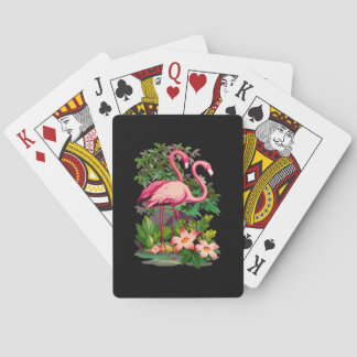 Baralho Flamingos Cor-de-Rosa Clássico