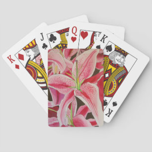 Baralho Flor de lágrimas cor-de-água rosa-Stargazazer