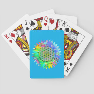 Baralho Flor De Vida - Flor Geométrico 5