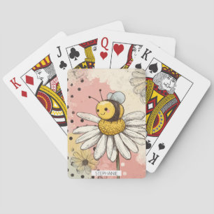 Baralho Flor Fantasioso e Abelha – Floral Aconchegante (1)