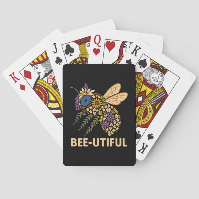 Baralho Floral Bee Fusion Bee-Uely (Verso)