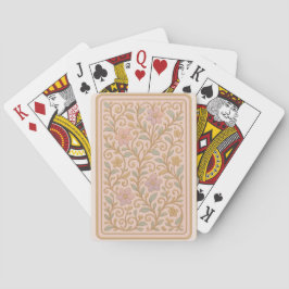 Baralho Floral Vines Blush Pink Gold Card Deck