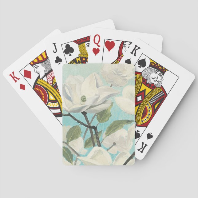 Baralho Flores brancas do sul (Verso)