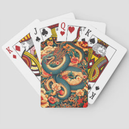 Baralho Flores cobra verdes