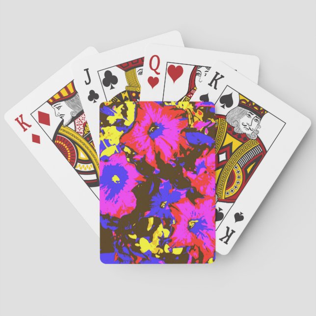 BARALHO FLORES DE PETUNIA (Verso)