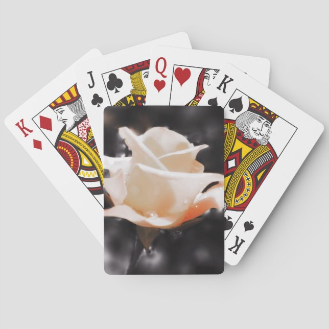 Baralho Flores Românticas de Rosa (Verso)