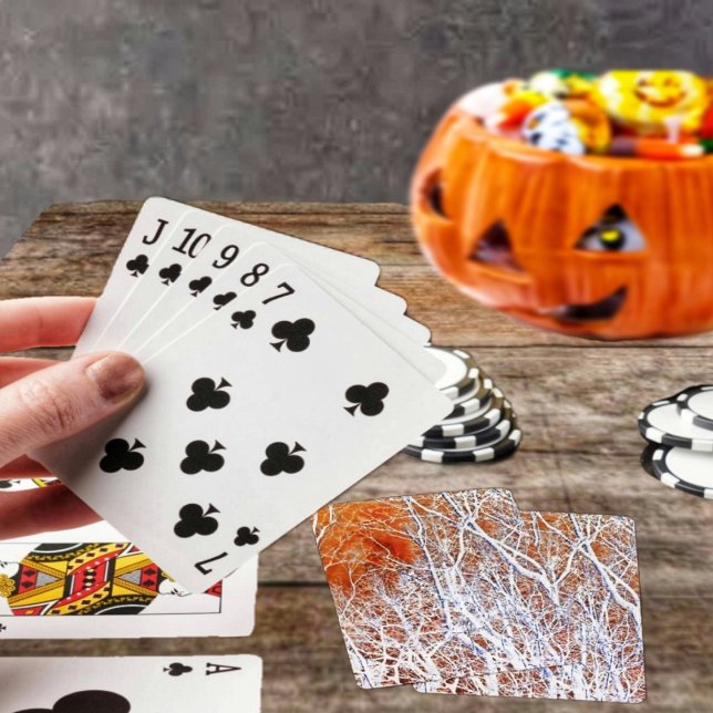 Baralho Floresta Esquelética II (Play some Poker, when you find a break between, Halloween festivities!)
