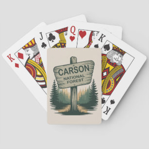 Baralho Floresta Nacional Carson Novo México