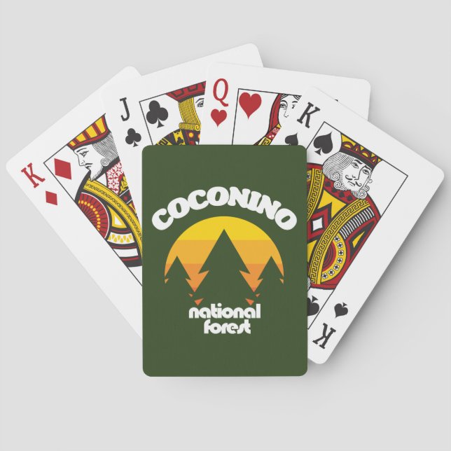 Baralho Floresta Nacional Coconino (Verso)
