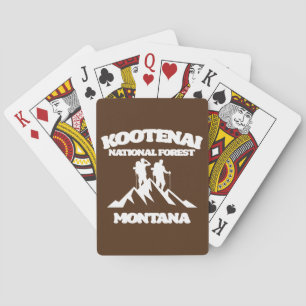 Baralho Floresta Nacional de Kootenai, Montana