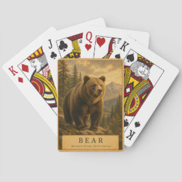 Baralho Florestas de Bear Mountain VINTAGE
