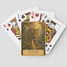 Baralho Florestas de Tigres da Índia VINTAGE