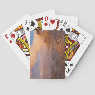 Baralho Fly Geyser no Deserto de Black Rock