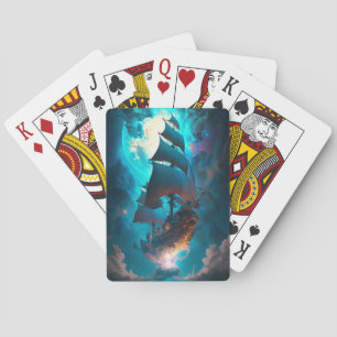 Baralho Flying Ship Fantasy Art