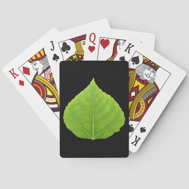 Baralho Folha Verde Aspen #11 (Verso)