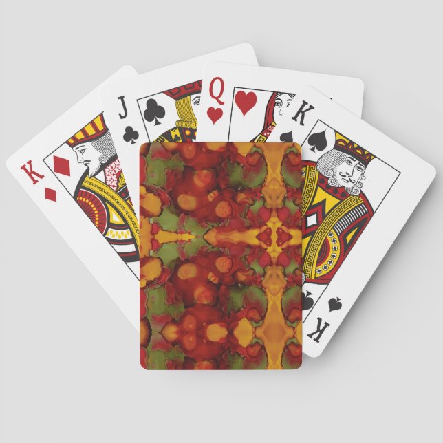 Baralho Folhas de outono (Verso)