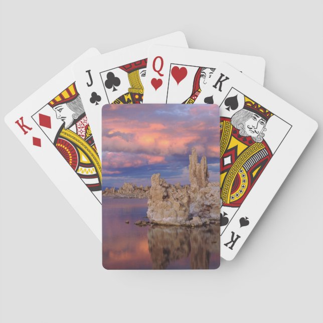 Baralho Formações de Tufa no Mono Lake (Verso)