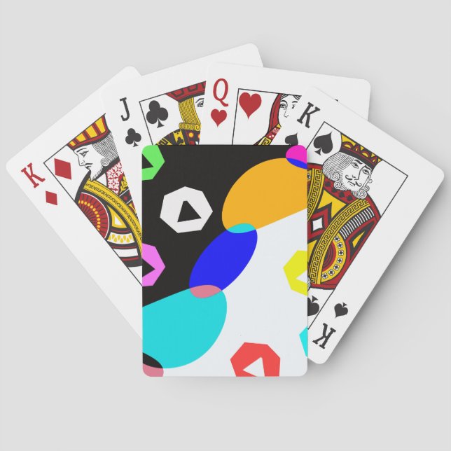 Baralho Formas coloridas (Verso)