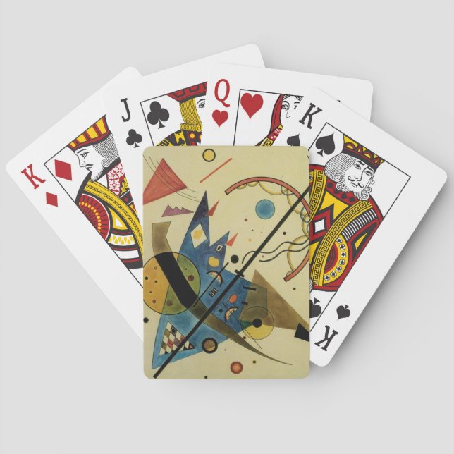 Baralho Formas dos Abstrato de Kandinsky (Verso)