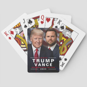 Baralho Foto da Campanha Coletiva Trump Vance 2024