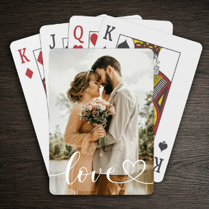 Baralho Foto de Amor Personalizada