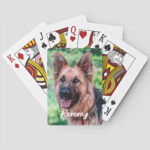 Baralho Foto de cão - Foto de animal de estimação - Pã