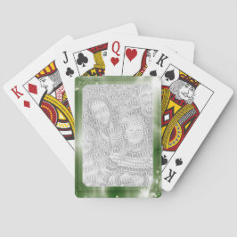 Baralho Foto personalizada | Quadro Verde