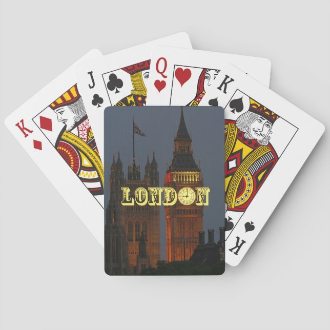 Baralho Foto Provedora do London Pro (Verso)