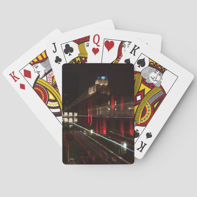 Baralho fotografia abstracta, edifício (Verso)