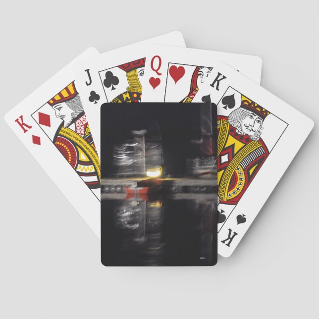 Baralho fotografia abstracta, embarcações (Verso)