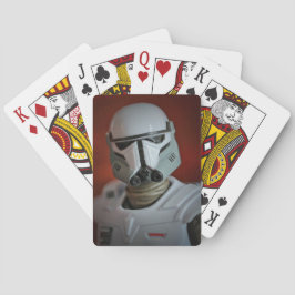 Baralho Fotografia de Toy de Sci-Fi no Espaço legal