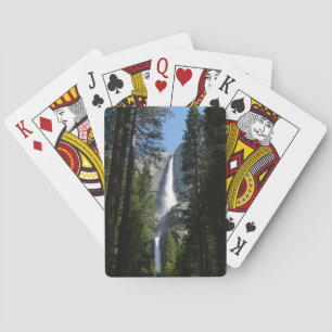 Baralho Fotografia de Yosemite Falls and Woods Landscape