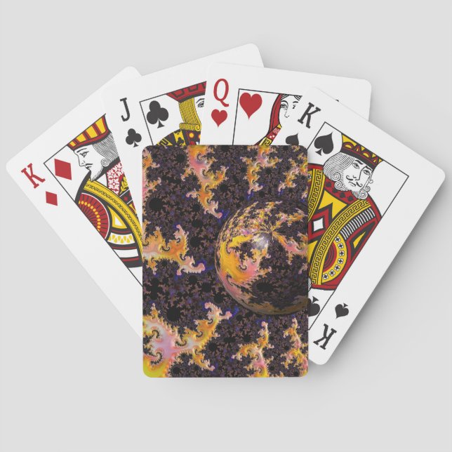 Baralho Fractal Firestorm Sphere (Verso)