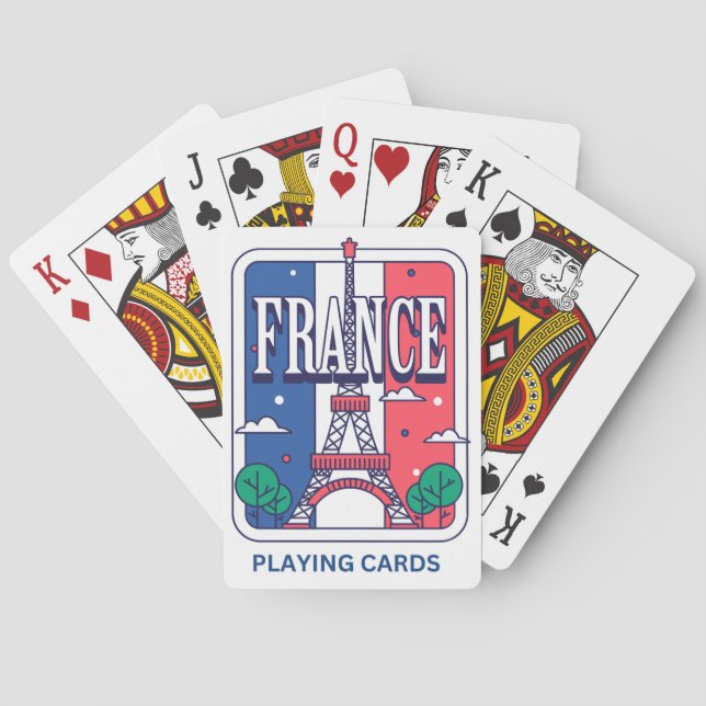 Baralho França: jogo francês (Verso)