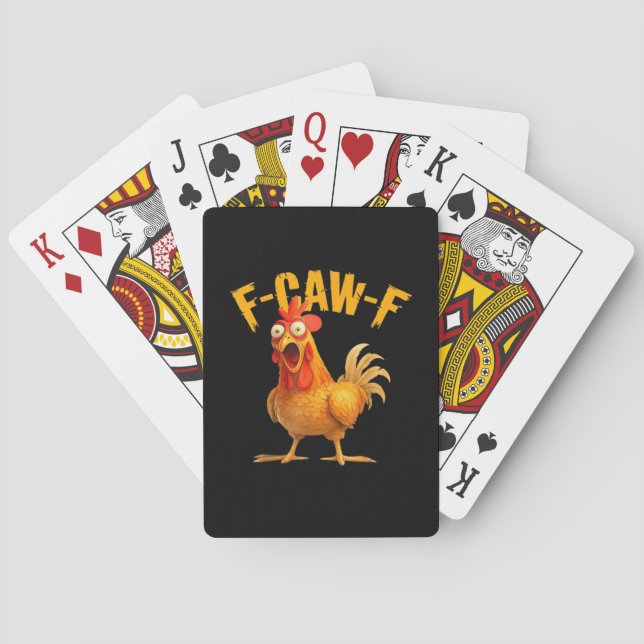 Baralho Frango F-Caw-F Clássico Legal Único (Verso)