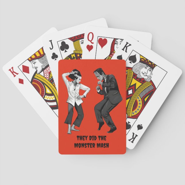 Baralho Frankenstein Dancing Playing Cards (Verso)