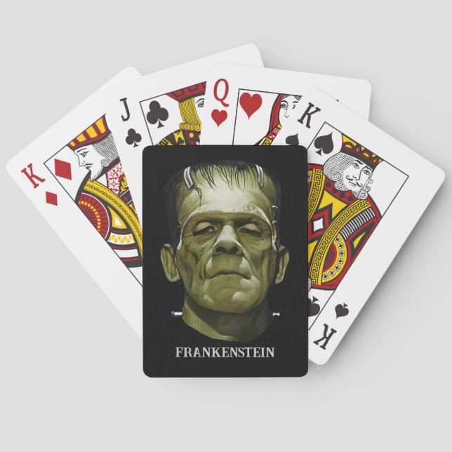 Baralho Frankenstein Playing Cards (Verso)