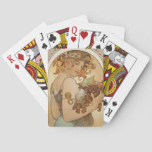 Fruta (Art Nouveau) (Retrato feminino) (Frutas)