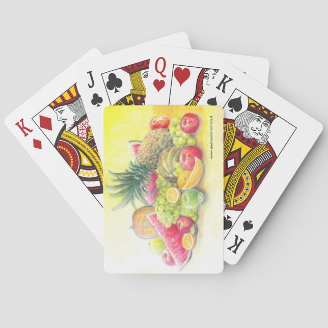 Baralho Frutas felizes (Verso)