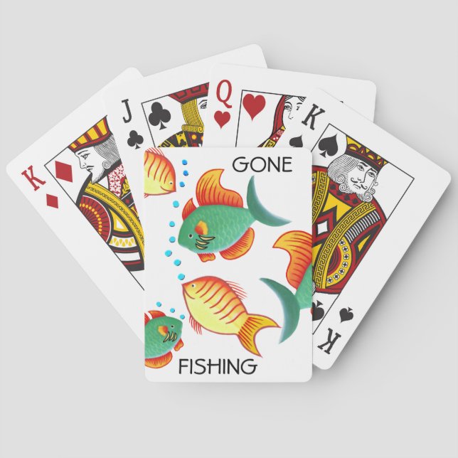 Baralho Fuga da pesca (Verso)