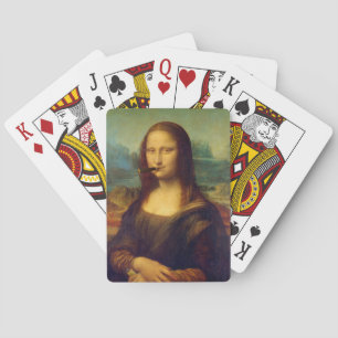 Baralho Fumante de cigarro de fumar Mona Lisa Art