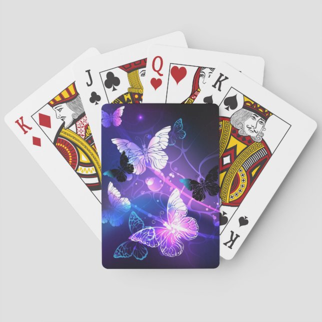 Baralho Fundo com Borboletas Noturnas (Verso)