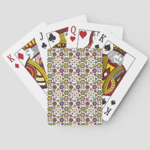 Baralho Fundo do Design de Paisley Flower-Style