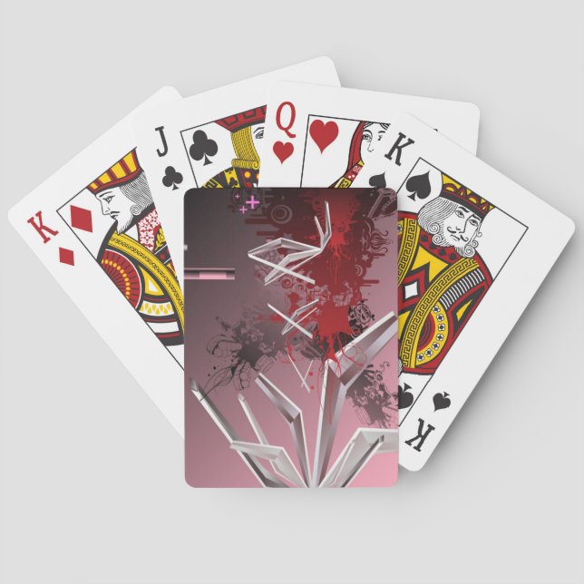 Baralho Fundos do design (Verso)