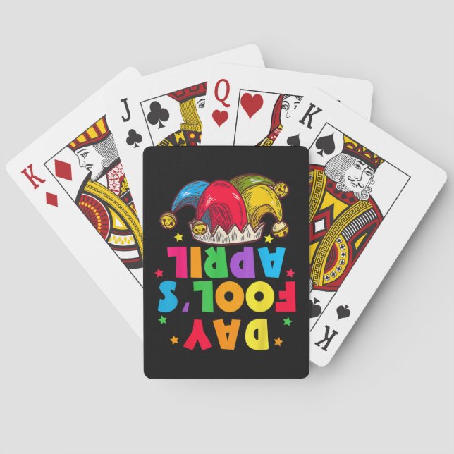 Baralho Funny April Fool's Day Pranks Kit 1st April Jokes (Verso)