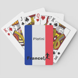 Baralho Futebol da França, personalizável