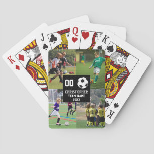 Baralho Futebol de Colagem de Fotos 4