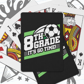 Baralho Futebol do 8º ano de futebol 1º dia de volta à esc